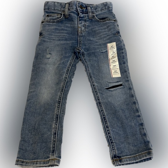 50%off w♥️ New Cat&Jack Skinny distressed Recto Jeans 3T jn02-k - Picture 1 of 5